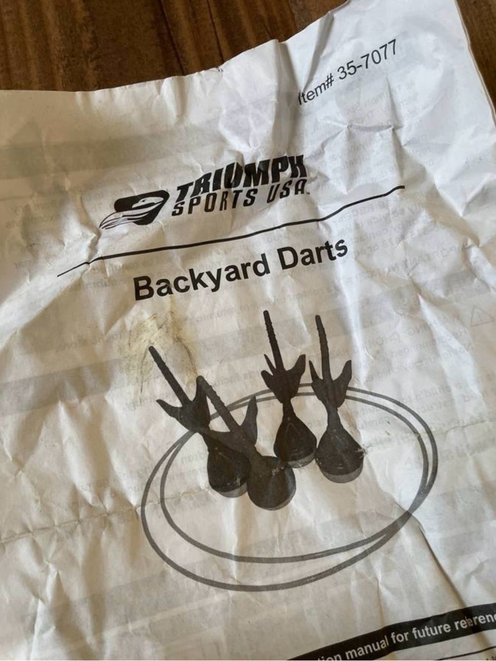 Backyard Darts Game Set - Picture 3 of 3